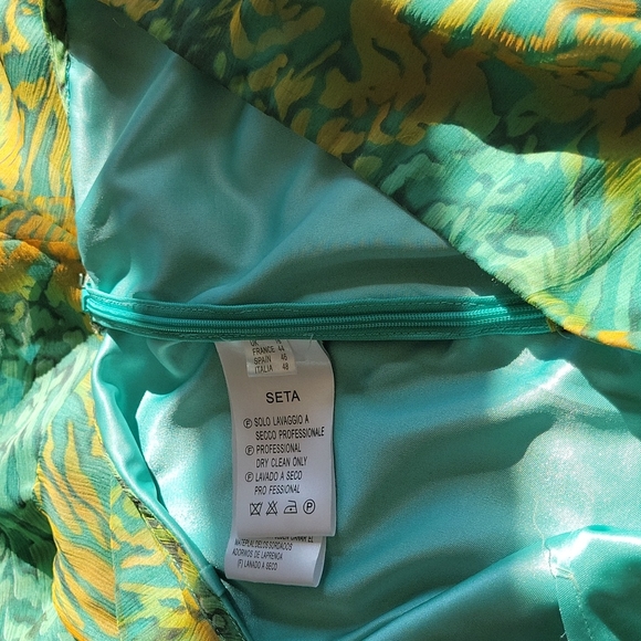 VINTAGE MUSANI COUTURE SILK SHIRT AND TOP SET - Picture 12 of 16